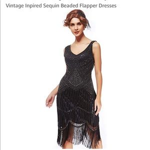 1920 Great Gatsby Flapper Dress